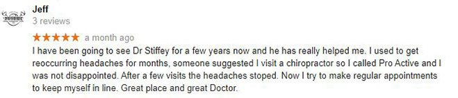 Chiropractic Palmyra MO Testimonial Jeff Chiropractic Palmyra MO Testimonial Jeff